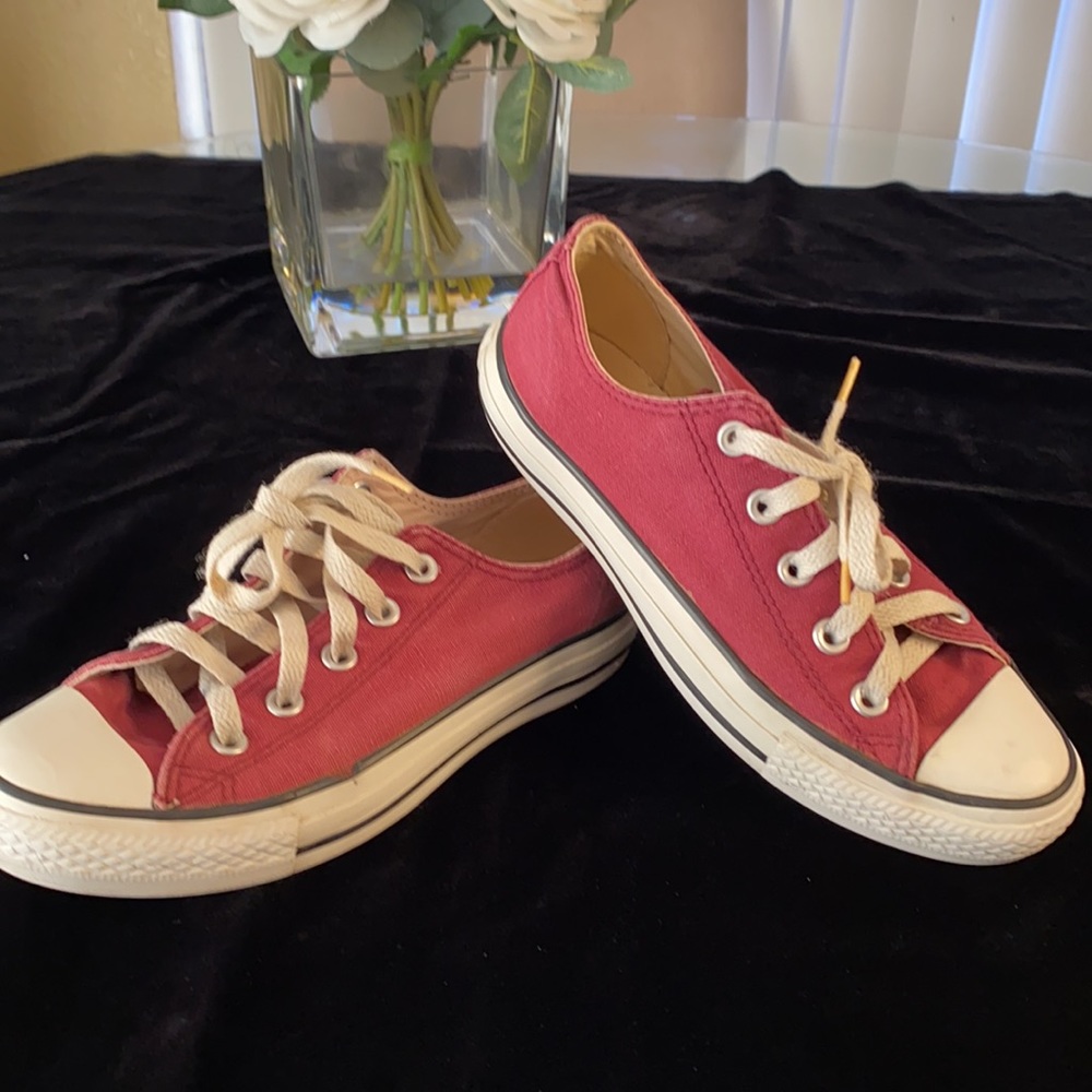 Maroon Converse - image 6